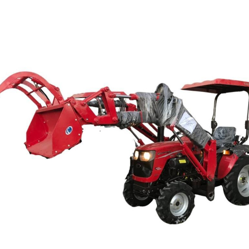 CARGADOR FRONTAL CON GARFIOS 